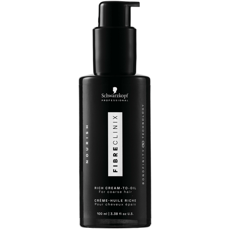 Schwarzkopf Professional Fibre Clinix Rich Cream-To-Oil (100 Ml)