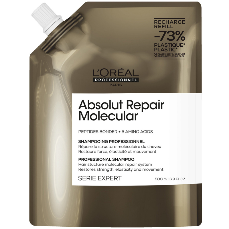 L'Oréal Professionnel Absolut Repair Molecular Shampoo Refill (500 Ml)