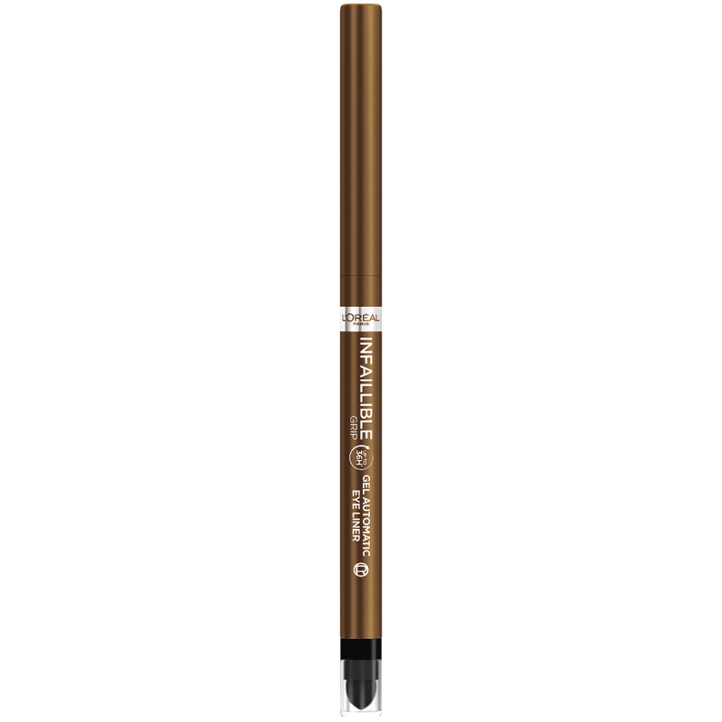 L'Oréal Paris Infaillible Grip 36H Gel Automatic Waterproof Eyeliner Pencil 012 Bronzed Espresso