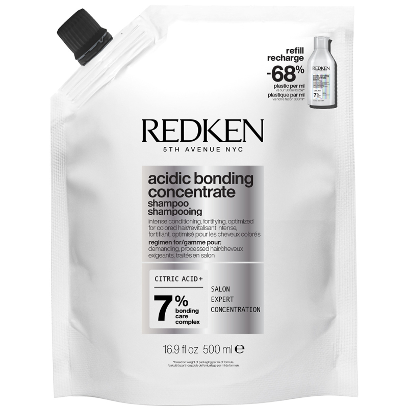 Redken Acidic Bonding Concentrate Shampoo Refill (500 Ml)