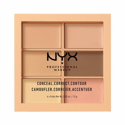 NYX Professional Makeup 3C Palette - Conceal, Correct, Contour