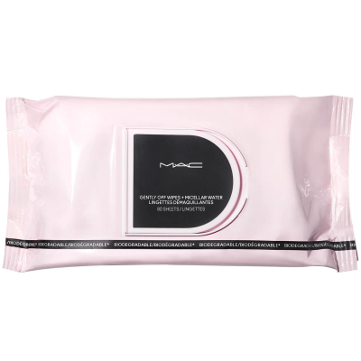 MAC Cosmetics Biodegradable Gently Off Wipes 80 Count