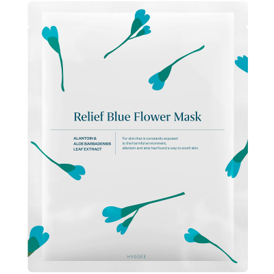 Hyggee Blue Flower Relief Flower Mask (30 ml)
