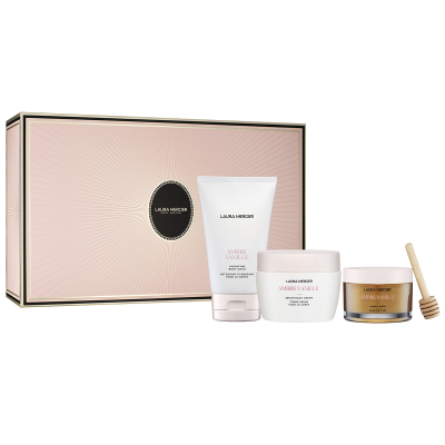Laura Mercier Holiday Set Delicious And Decadent Ambre Vanille Collection (385 ml)