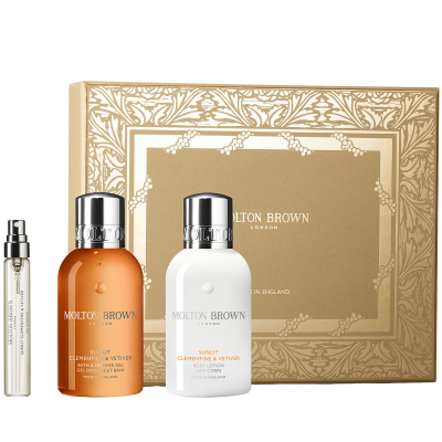 Molton Brown Gift Set Clementine & Vetiver Travel Set (7.5 ml + 2 x 100 ml)