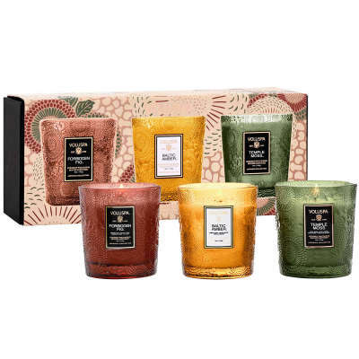Voluspa Japonica Demi Candle Set (3 x 142 g x 40 h)