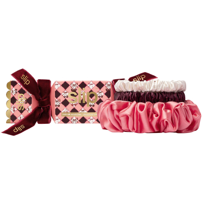 Slip Pure Silk Assorted Scrunchie Cracker Sweetheart