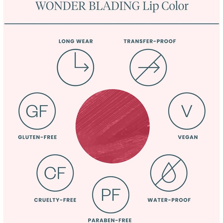 Wonder Blading Lip Stain Masque Toffee & Warm Rose Set