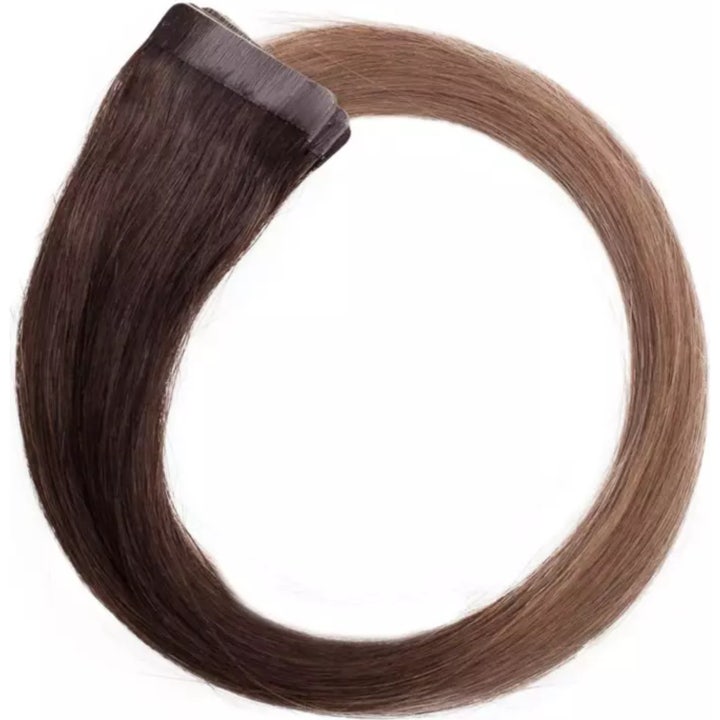 Premium Tape Extensions - Classic 4 (50 Cm) O2.2/7.3 Brown Ash Ombre
