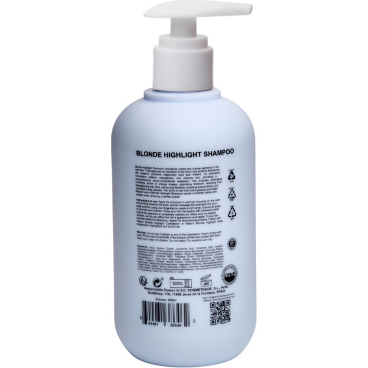 Re-Born Hairsolutions Blonde Highlight Shampoo