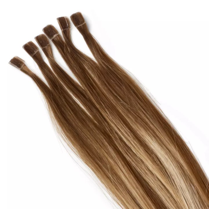 Nail Hair Premium Straight 40 Cm B5.0/8.3 Brownish Blonde Balayage