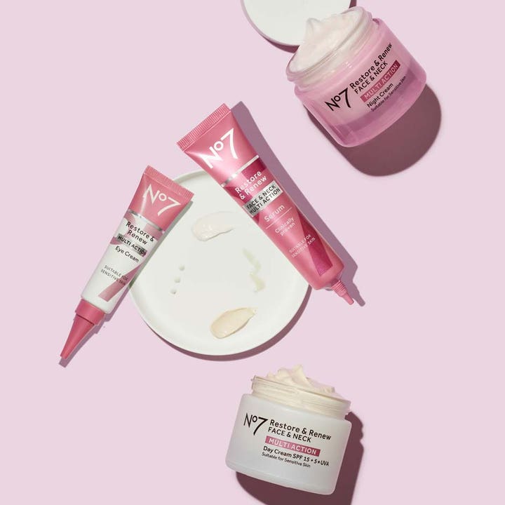 Restore & Renew Multi Action Face & Neck Serum