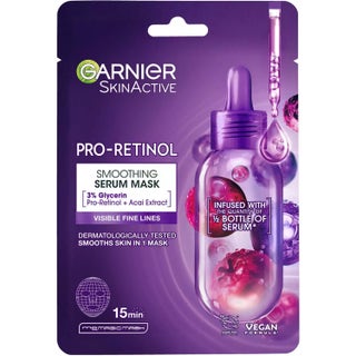 Garnier SkinActive Pro-Retinol Smoothing Serum Sheet Mask