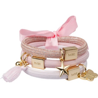 Dark Hair Ties Charm Combo