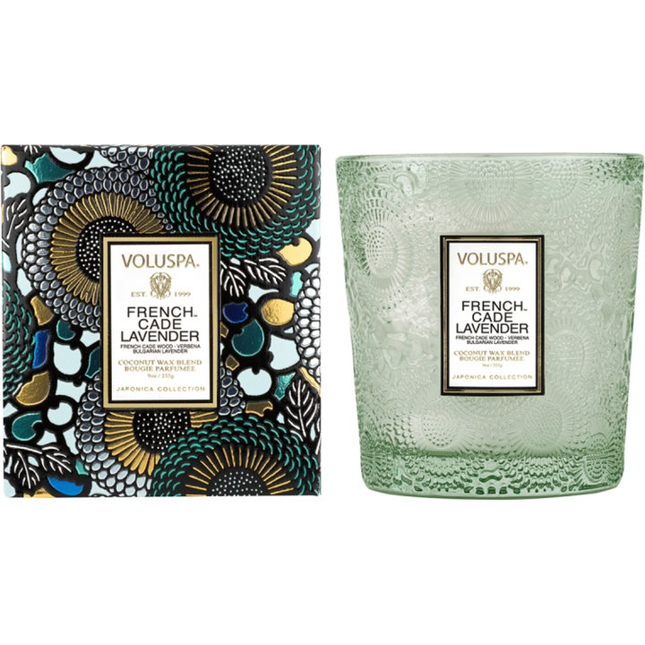 Boxed Candle French Cade And Lavender 60H