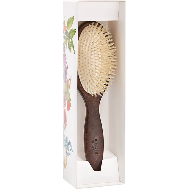 Detangling Hairbrush 100% Natural Boar-Bristle And Wood