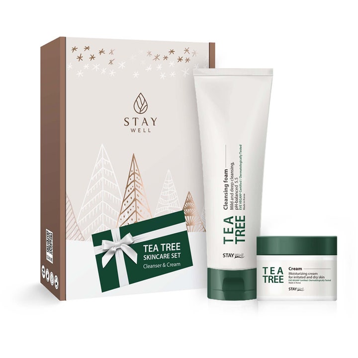 Vegan Tea Tree Calming Cleanser & Cream