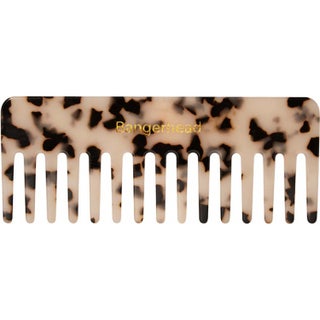 By Bangerhead Crown Piece Detangling Comb Tortoise Dark