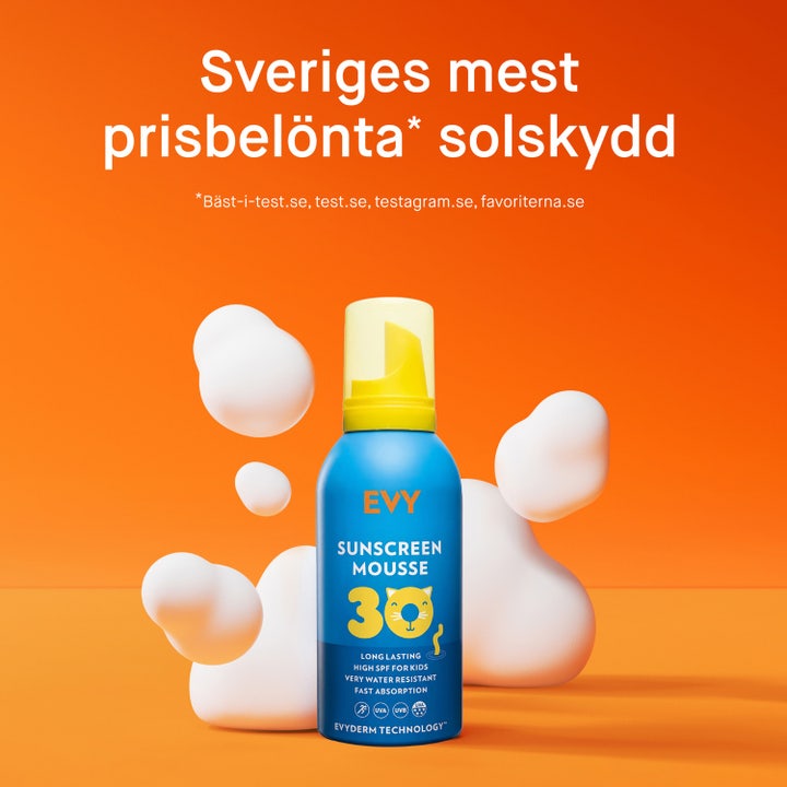 Sunscreen Mousse For Kids SPF30