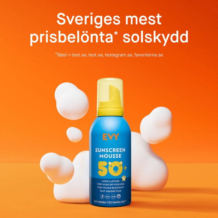 Sunscreen Mousse For Kids SPF50
