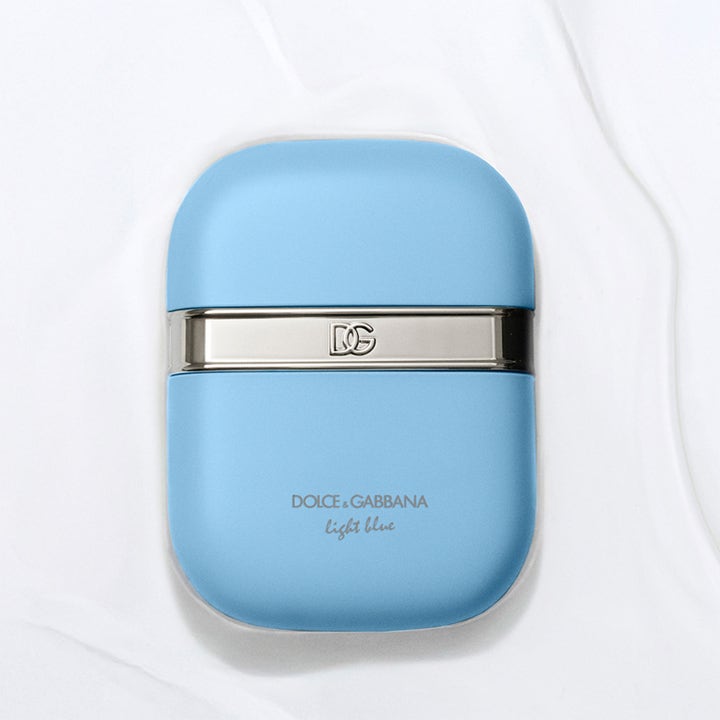 Light Blue Alcohol-Free Perfume Gel