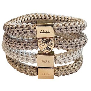 Dark Fat Hair Ties 4 pk Combo