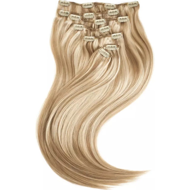 Clip-On Set 7 Pieces (40 Cm) M7.3/10.8 Cendre Ash Blonde Mix
