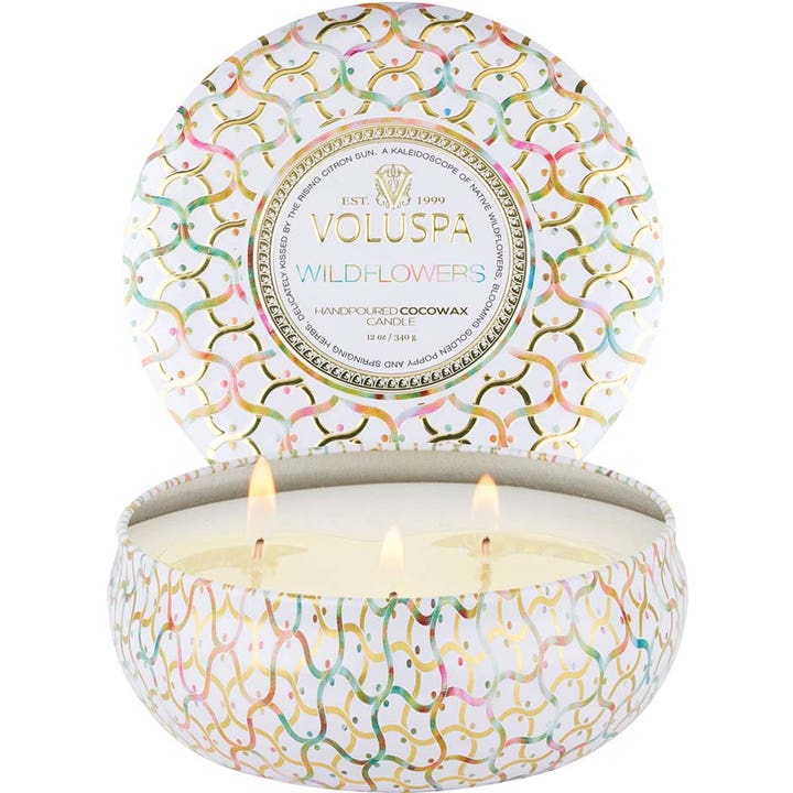 3-Wick Tin Candle