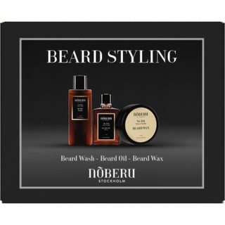 Nõberu Stockholm Noberu Giftbox Beard Styling Tobacco Vanilla Beard Oil, Face& Beard Wash & Beard Wax
