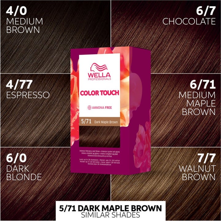 Dark Maple Brown Trio
