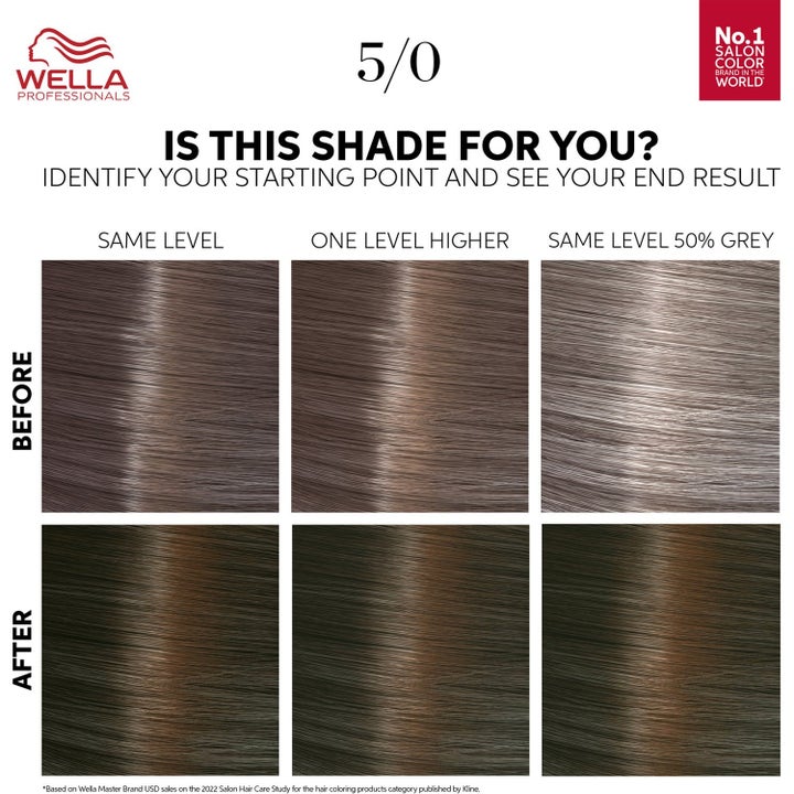 Light Brown Trio Hair Color