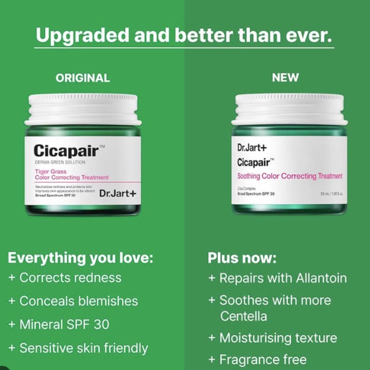 Cicapair Soothing Color Correcting Treatment SPF 30
