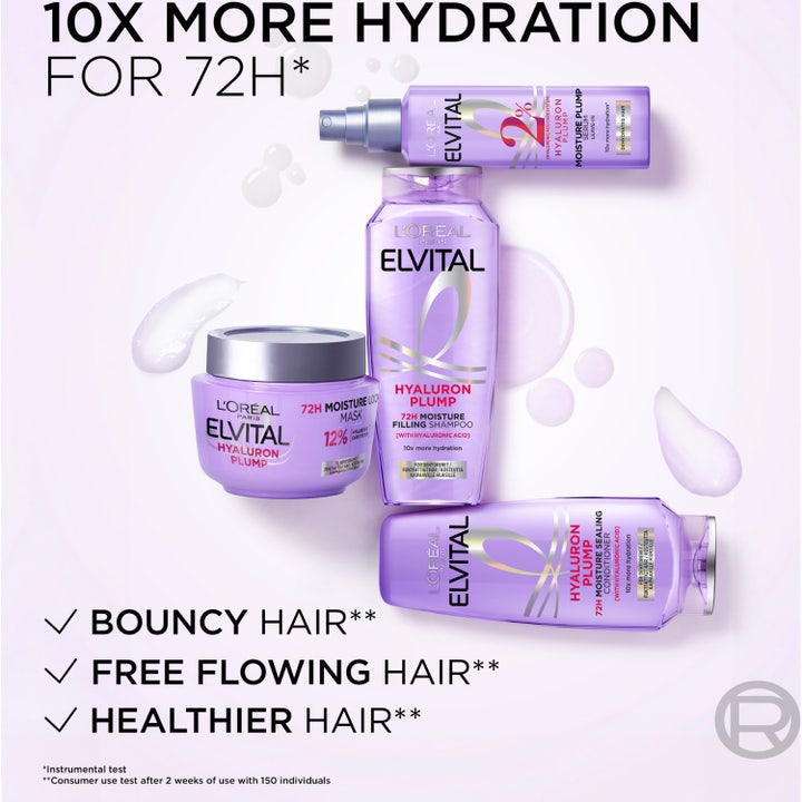 Elvital Hyaluron Plump Shampoo For Dehydrated Hair