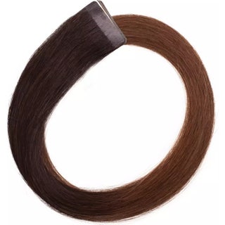 Rapunzel of Sweden Premium Tape Extensions - Classic 4 (50 Cm) O2.3/5.0 Chocolate Brown Ombre