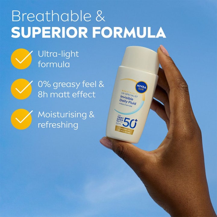 UV Face Invisible Daily Fluid SPF50+