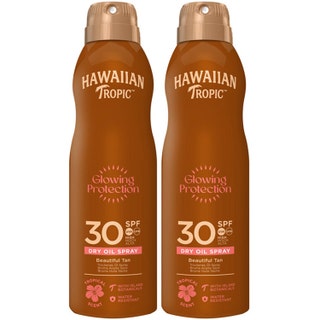 Hawaiian Tropic Protective Dry Oil Continuous Spray Duo